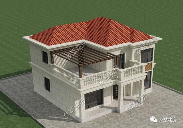 農(nóng)村簡歐風(fēng)小別墅設(shè)計(jì)圖，造價(jià)只要24萬，越看越喜歡，難怪網(wǎng)友搶著建