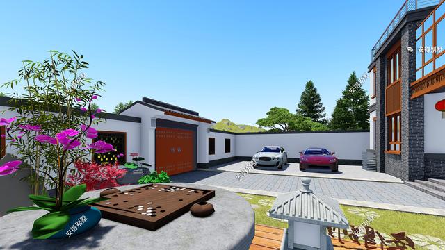 新中式三層別墅設計圖，戶型實用、外觀精美、施工簡單！