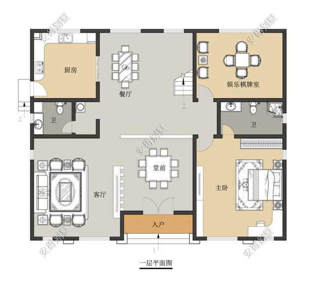 新中式三層別墅設計圖，戶型實用、外觀精美、施工簡單！
