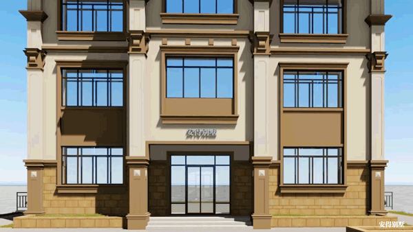 歐式別墅設(shè)計(jì)圖，這款解決了地勢高差問題的，好看實(shí)用簡直帥呆了！