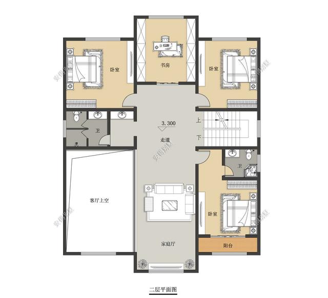 歐式別墅設(shè)計(jì)圖，這款解決了地勢高差問題的，好看實(shí)用簡直帥呆了！