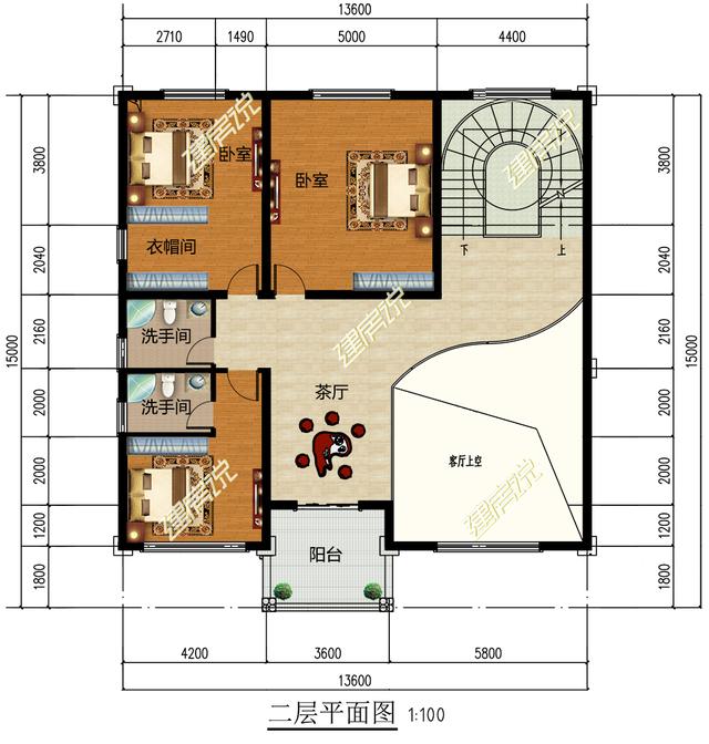 精美三層別墅設(shè)計圖，湖南小伙60萬建，主體剛落成村里人都說氣派，圖紙快快收藏好