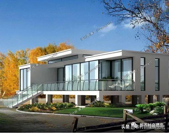 6款現(xiàn)代風(fēng)格農(nóng)村別墅設(shè)計圖，2024年房子這樣建，回頭率100%