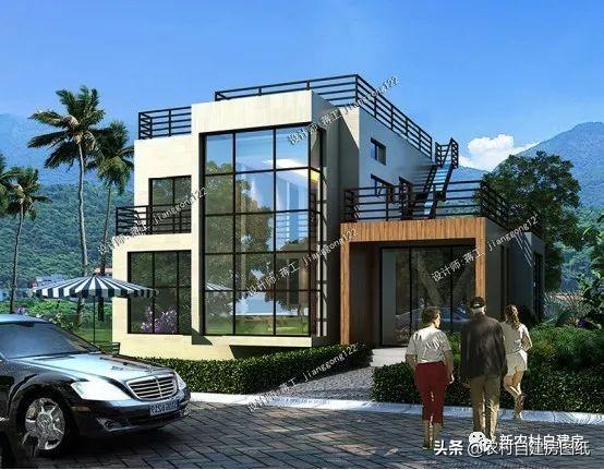 6款現(xiàn)代風(fēng)格農(nóng)村別墅設(shè)計圖，2024年房子這樣建，回頭率100%