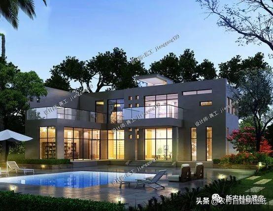 6款現(xiàn)代風(fēng)格農(nóng)村別墅設(shè)計圖，2024年房子這樣建，回頭率100%