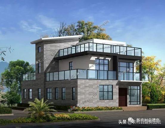 6款現(xiàn)代風(fēng)格農(nóng)村別墅設(shè)計圖，2024年房子這樣建，回頭率100%
