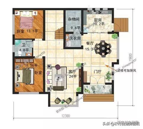 6款現(xiàn)代風(fēng)格農(nóng)村別墅設(shè)計圖，2024年房子這樣建，回頭率100%