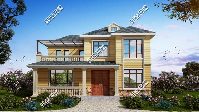 9套農(nóng)村漂亮實用自建房設(shè)計圖，主體30萬就能建成，你選哪套？