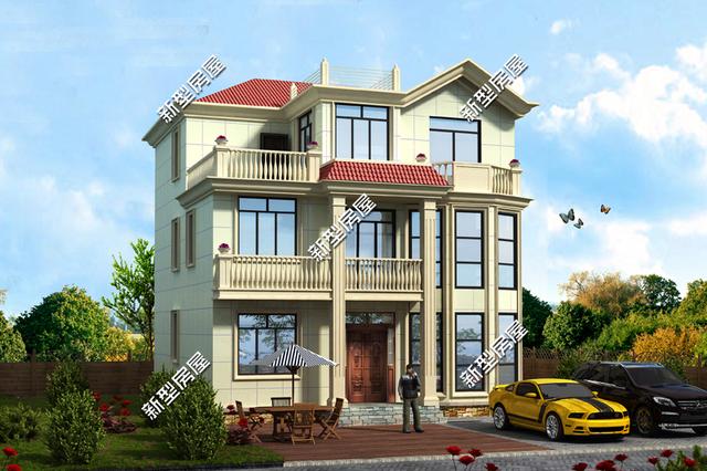 9套農(nóng)村漂亮實用自建房設(shè)計圖，主體30萬就能建成，你選哪套？