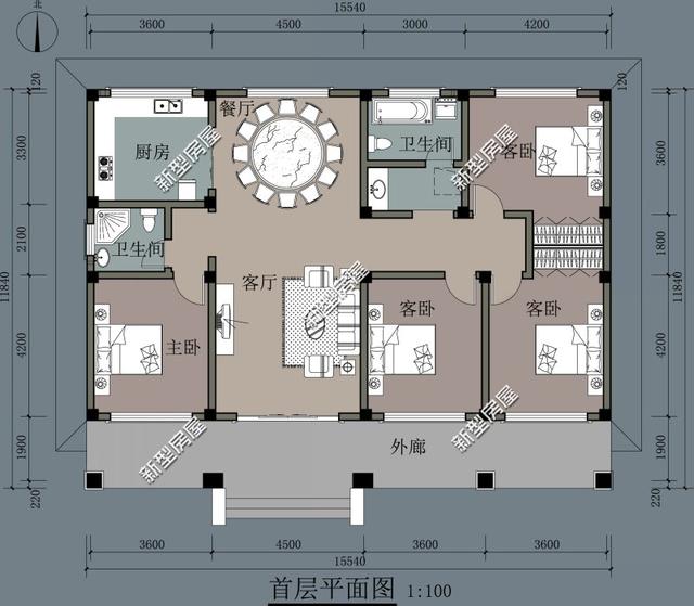 9套農(nóng)村漂亮實用自建房設(shè)計圖，主體30萬就能建成，你選哪套？
