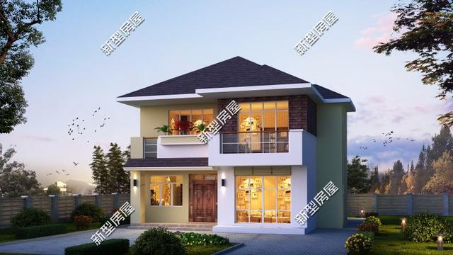 9套農(nóng)村漂亮實用自建房設(shè)計圖，主體30萬就能建成，你選哪套？