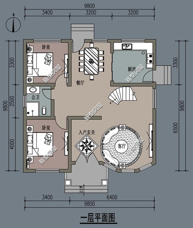 9套農(nóng)村漂亮實用自建房設(shè)計圖，主體30萬就能建成，你選哪套？