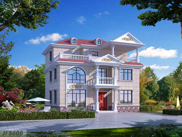 熱銷別墅設計如，農村到處都是這樣的別墅，老鄉(xiāng)們搶著蓋，圖紙收藏好