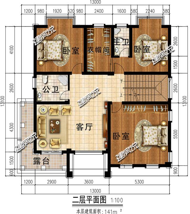 湖南農(nóng)村最美的別墅設(shè)計圖，帶有大庭院，氣勢一點不輸福建，值得收藏