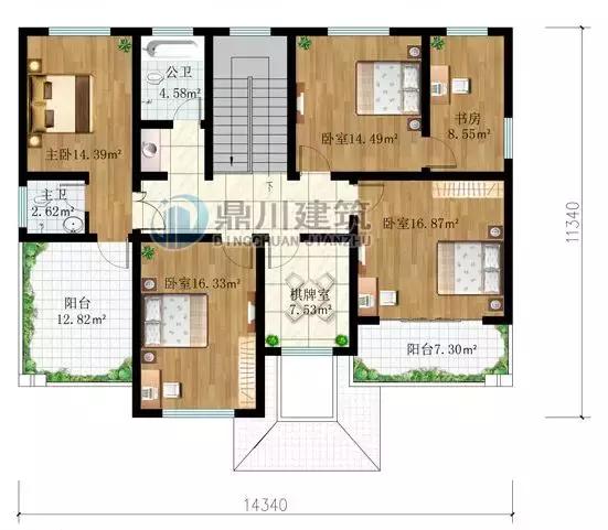 5套別墅設(shè)計(jì)圖，建出來(lái)超霸氣，是你們想要的戶(hù)型，19年建房的快收藏
