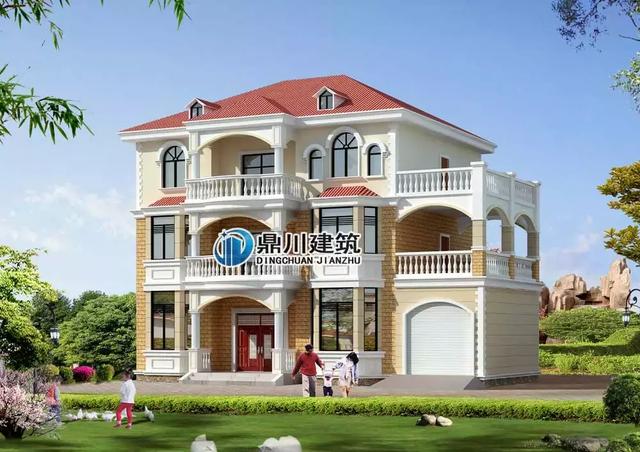5套別墅設(shè)計(jì)圖，建出來(lái)超霸氣，是你們想要的戶(hù)型，19年建房的快收藏