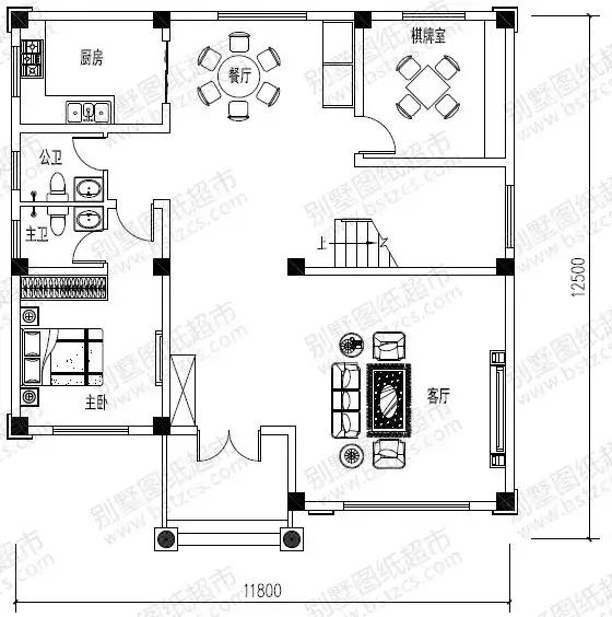 5套別墅設(shè)計(jì)圖，建出來(lái)超霸氣，是你們想要的戶(hù)型，19年建房的快收藏