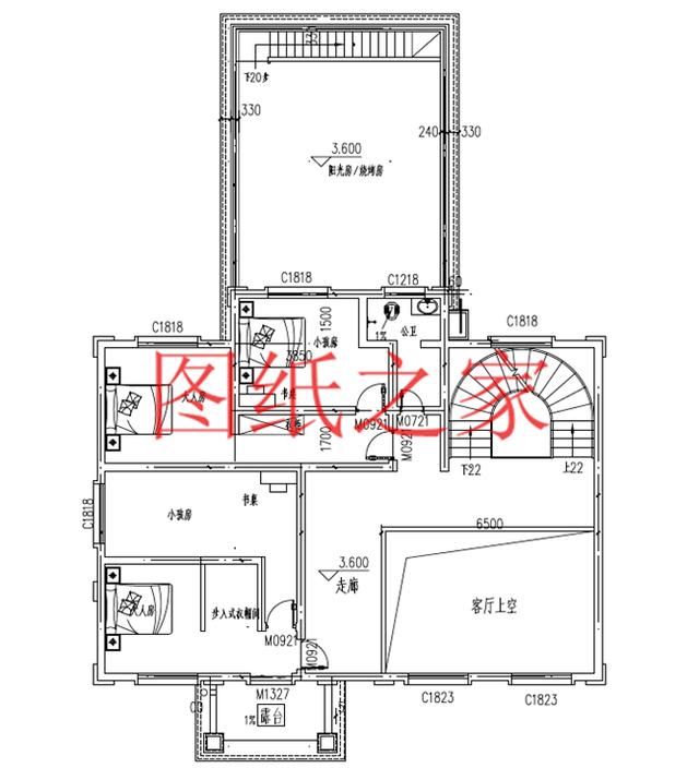 開間15米的三層別墅設(shè)計圖，美觀大氣、舒適實用，造價50萬左右！