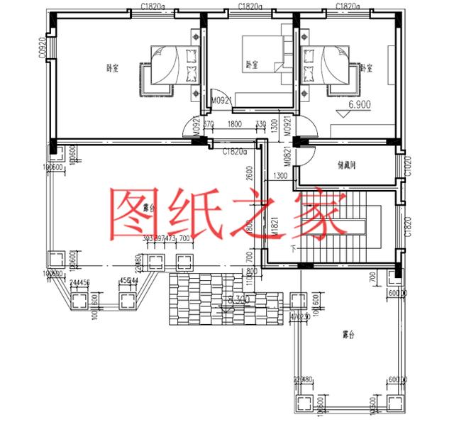 開間15米的三層別墅設(shè)計圖，美觀大氣、舒適實用，造價50萬左右！