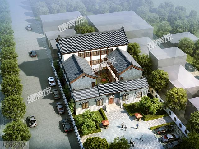 最牛四合院設計圖，廣東靚仔蓋了棟，成全村焦點，鄰居羨慕天天來串門