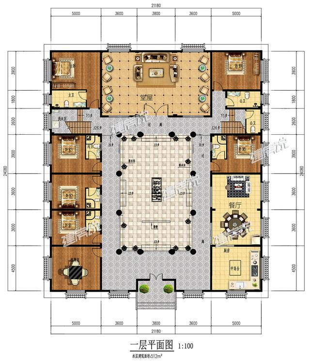 最牛四合院設計圖，廣東靚仔蓋了棟，成全村焦點，鄰居羨慕天天來串門