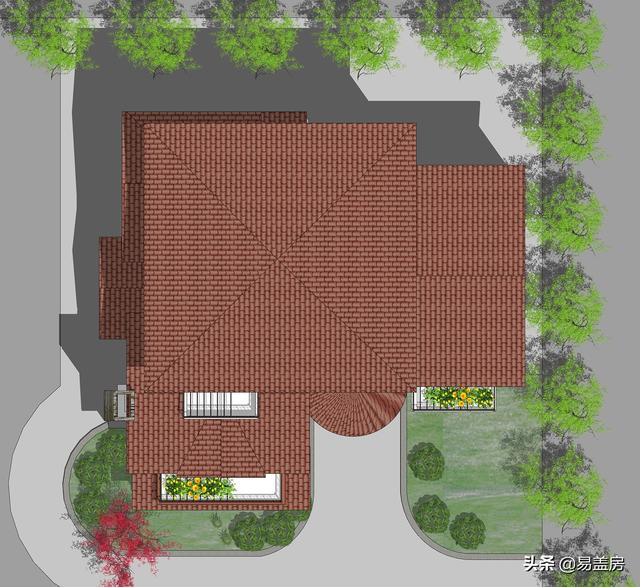 52萬浙江歐式別墅設計圖，空間通透，自住同時也能出租，農(nóng)村建一棟真合適