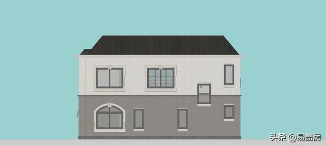 長沙2層歐式別墅設(shè)計圖，宅基地小也不怕！小體量也有大空間