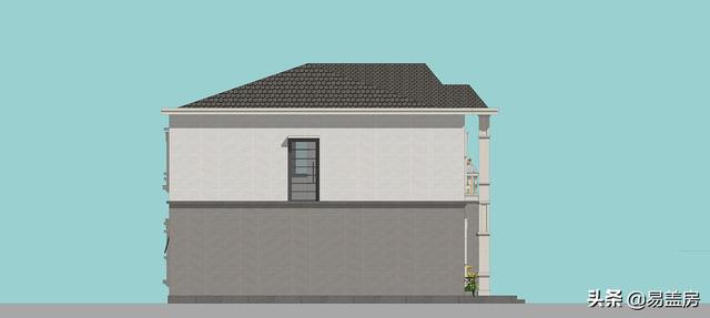 長沙2層歐式別墅設(shè)計圖，宅基地小也不怕！小體量也有大空間