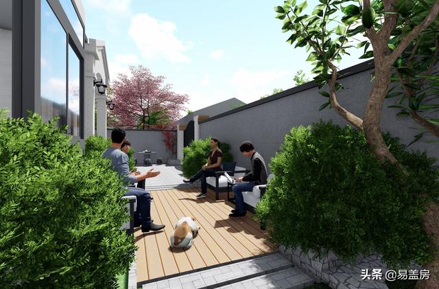 歐式別墅設(shè)計(jì)圖，河北農(nóng)村39萬建起，有露臺(tái)可停車，室內(nèi)輪椅使用沒問題，真舒服