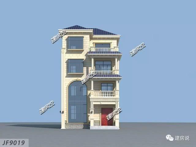 精美四層別墅設(shè)計圖，占地僅96㎡，也能建得如此實用美觀，賺大了