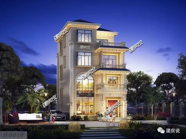 精美四層別墅設(shè)計圖，占地僅96㎡，也能建得如此實用美觀，賺大了