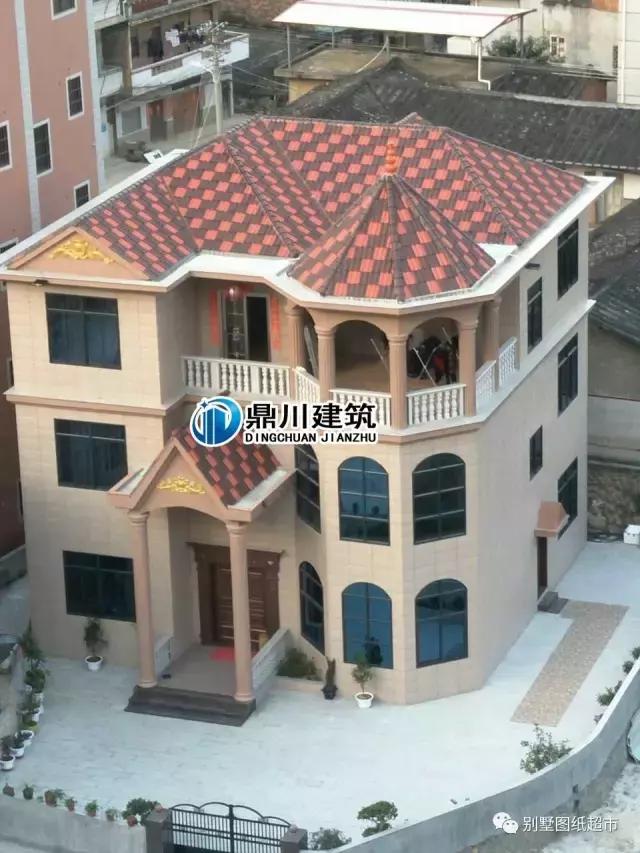 5款三層小別墅建成案例及設(shè)計圖，建房就要這樣建，第二款最經(jīng)典！