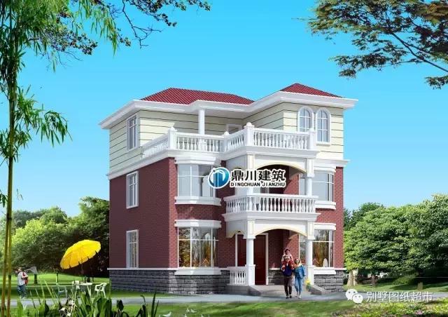 5款三層小別墅建成案例及設(shè)計圖，建房就要這樣建，第二款最經(jīng)典！