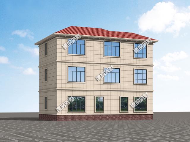 三層別墅設(shè)計(jì)圖，小進(jìn)深更需要好好布局，神位露臺(tái)都不缺