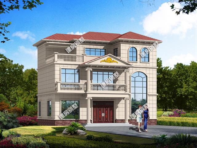 三層別墅設(shè)計(jì)圖，小進(jìn)深更需要好好布局，神位露臺(tái)都不缺