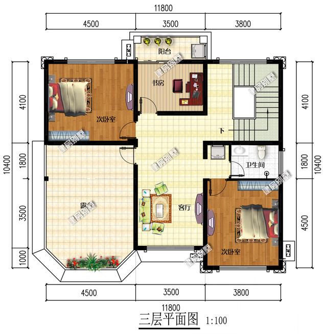 帶架空層和地下室的別墅設計圖，怎么設計才最美的？
