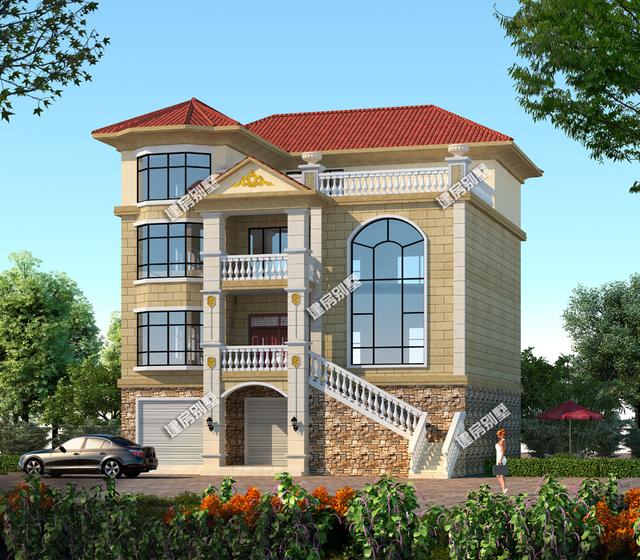 帶架空層和地下室的別墅設計圖，怎么設計才最美的？