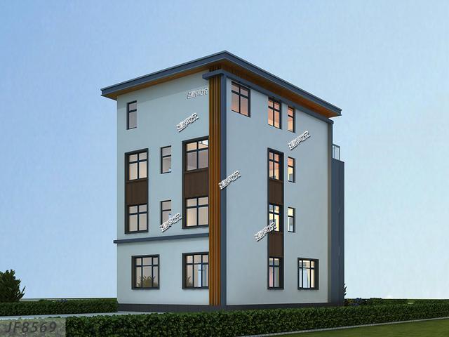 家有豪宅別人都羨慕不已，這款四層現(xiàn)風格別墅設(shè)計圖，外觀時尚，布局合理