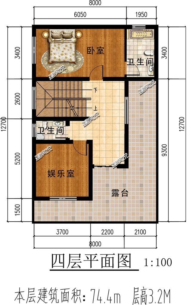 家有豪宅別人都羨慕不已，這款四層現(xiàn)風格別墅設(shè)計圖，外觀時尚，布局合理