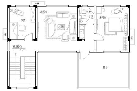 2024年新款中式風(fēng)格農(nóng)村三層別墅設(shè)計(jì)圖，外觀好，空間大