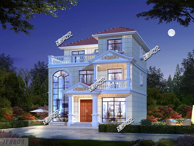 最漂亮的農(nóng)村別墅設(shè)計圖，第一眼很驚艷，看過的人都說好