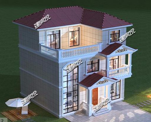 最漂亮的農(nóng)村別墅設(shè)計圖，第一眼很驚艷，看過的人都說好