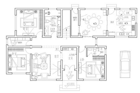 農(nóng)村二層別墅設(shè)計(jì)圖，這樣設(shè)計(jì)好看又簡(jiǎn)單，這套戶型簡(jiǎn)直美極了
