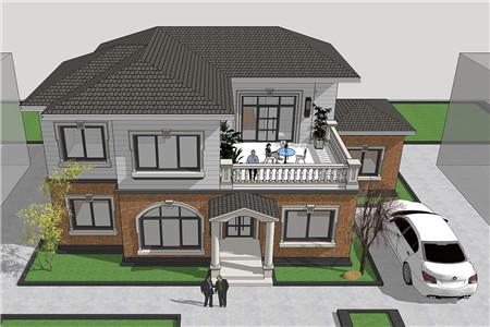 農(nóng)村二層別墅設(shè)計(jì)圖，這樣設(shè)計(jì)好看又簡(jiǎn)單，這套戶型簡(jiǎn)直美極了