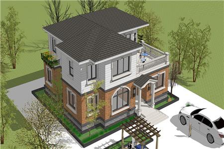 農(nóng)村二層別墅設(shè)計(jì)圖，這樣設(shè)計(jì)好看又簡(jiǎn)單，這套戶型簡(jiǎn)直美極了