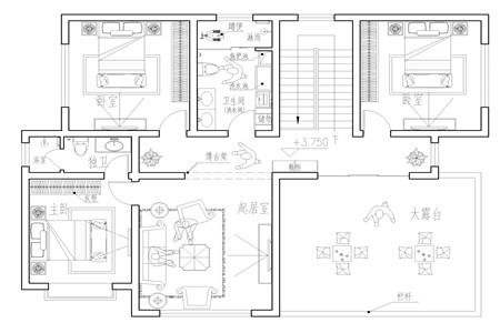 農(nóng)村二層別墅設(shè)計(jì)圖，這樣設(shè)計(jì)好看又簡(jiǎn)單，這套戶型簡(jiǎn)直美極了