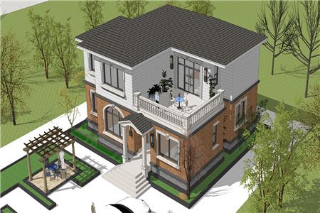 農(nóng)村二層別墅設(shè)計(jì)圖，這樣設(shè)計(jì)好看又簡(jiǎn)單，這套戶型簡(jiǎn)直美極了