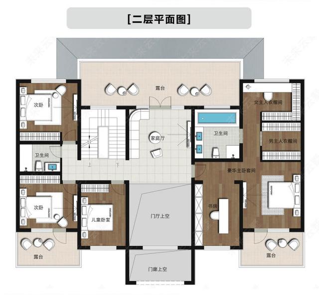 新中式別墅設(shè)計(jì)圖，建筑風(fēng)格給人一種非常舒適的感覺(jué)