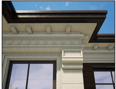 新中式別墅設(shè)計(jì)圖，建筑風(fēng)格給人一種非常舒適的感覺(jué)