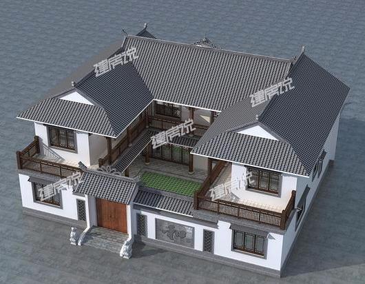 一款四合院別墅設計圖，打造中國最美四合院，從此低調(diào)不起來